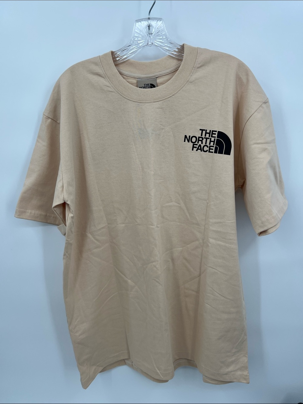 The North Face Tan Logo Short Sleeve Tee